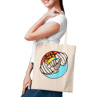 Cool Hawaiian Surf Style Fitness Tote Bag | Mazezy