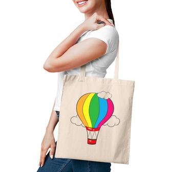 Cute Hot Air Balloon Tote Bag | Mazezy