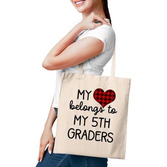 Cute Sweet Gift Idea For 5Th Grade Teacher Tote Bag | Mazezy