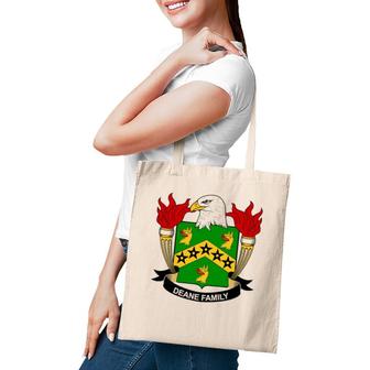 Deane Coat Of Arms Family Crest Tote Bag | Mazezy