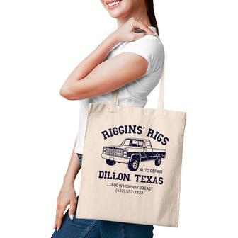 Dillon Texas Friday Night Football Player Fan Riggins Rigs Tote Bag | Mazezy