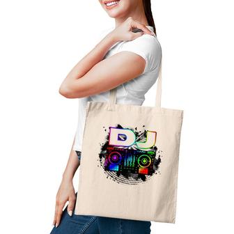 Dj Music Lover Music Player Sound Cool Funny Gift Tote Bag | Mazezy