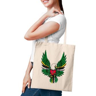 Dominica Flag Dominican Flag Eagle Tote Bag | Mazezy