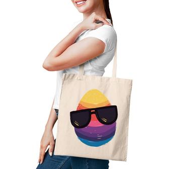 Easter Egg With Sunglasses Happy Easter Egg 2022 Ver2 Tote Bag | Mazezy