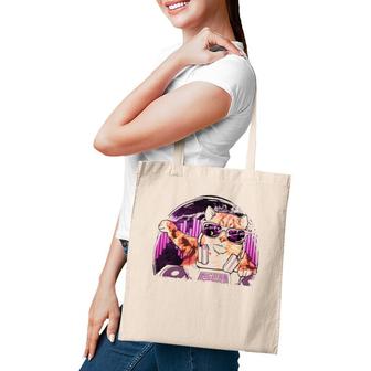 Edm Rave - Dubstep Kitty Cat Festival Tote Bag | Mazezy