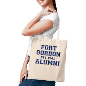 Fort Gordon Alumni College Themed Fort Gordon Army Veteran Tote Bag | Mazezy