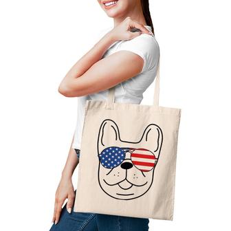 French Bulldog 4Th Of July Independence Day Tote Bag | Mazezy