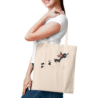 French Bulldog Yoga White Black Breeding French Bulldog Gift Tote Bag | Mazezy