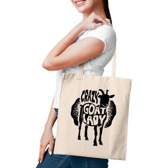 Funny Crazy Goat Lady Birthday For Cool Women Or Girls Tote Bag | Mazezy