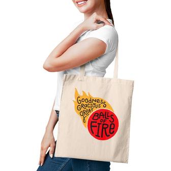 Great Balls Of Fire Premium Tote Bag | Mazezy