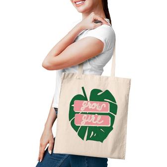 Grow Girl Plant Lovers Tote Bag | Mazezy