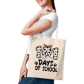 Happy 101 Days Smarter Dalmatian Dogs 101St Day Of School Tote Bag | Mazezy