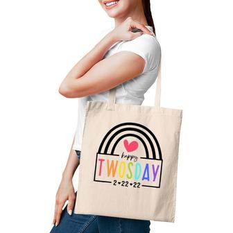 Happy Twosday Tuesday February 22Nd 2022 22222 Anniversary Tote Bag | Mazezy