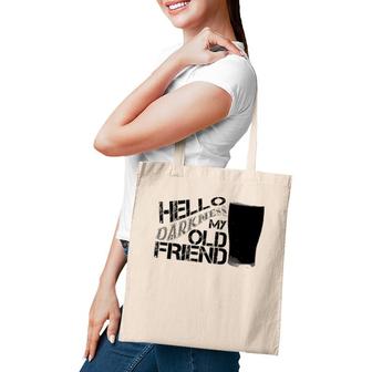 Hello Darkness My Old Friend Age Beer Stout Beer Gift Tote Bag | Mazezy