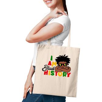 I Am Black History For Kids Boys Black History Month Tote Bag | Mazezy