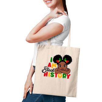 I Am Black History For Kids Girls Black History Month Tote Bag | Mazezy