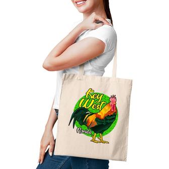 Key West Florida Keys Rooster Vacation Cruise Souvenir Gift Tote Bag | Mazezy