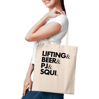Lifting And Beer And Pj And Squi - Kvanaugh Joke Tote Bag | Mazezy