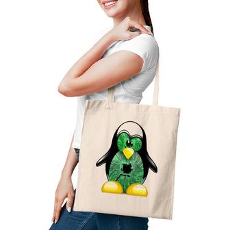 Linux T Original Linux Penguin Tote Bag | Mazezy