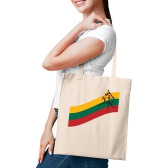 Lithuanian Banner Vytis - Lithuania Strong Tote Bag | Mazezy