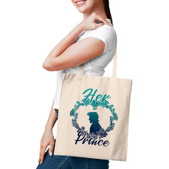 Little Mermaid Eric Her Prince Couples Tote Bag | Mazezy