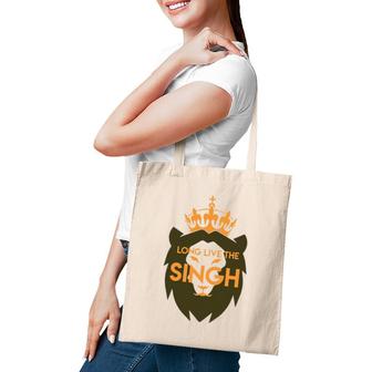 Long Live The Singh Lion Raja Tote Bag | Mazezy