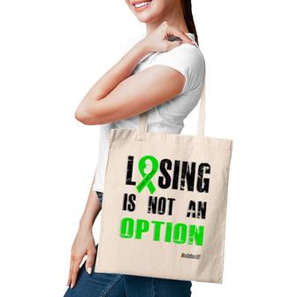 Losing Is Not An Option - Empower Fight Inspire Tote Bag | Mazezy