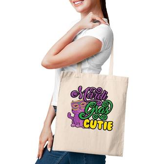 Mardi Gras Cutie Girls Parade Cute Novelty Gift Tote Bag | Mazezy
