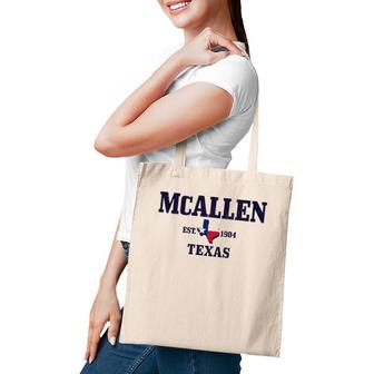 Mcallen Texas Pride Est 1904 State Map Flag Gift Tote Bag | Mazezy