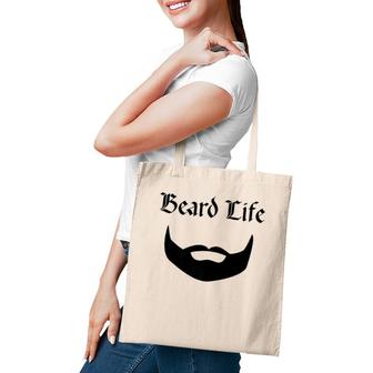 Mens Men's Beard Life Gift Tote Bag | Mazezy DE