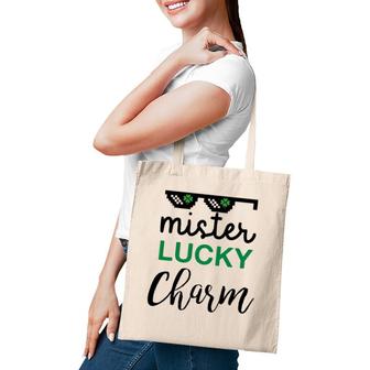 Mister Lucky Charm Sunglasses Boys Toddlers St Patrick's Day Tote Bag | Mazezy