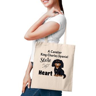 My Black And Tan Cavalier King Charles Spaniel Tote Bag | Mazezy