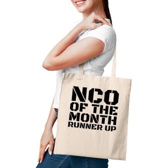 Nco Of The Month Runner Up World's Okayest Nco Gifts Tote Bag | Mazezy