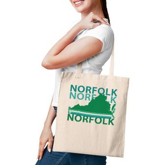 Norfolk Virginia Souvenirs Va Gift Tote Bag | Mazezy