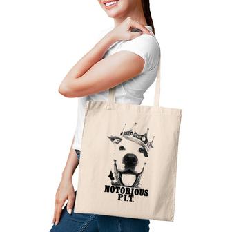 Notorious PIT - Pit Bull Men Women Gift Tote Bag | Mazezy