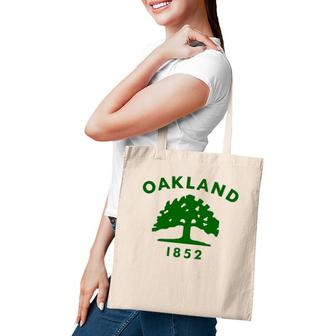 Oakland City Flag State Of California Tote Bag | Mazezy