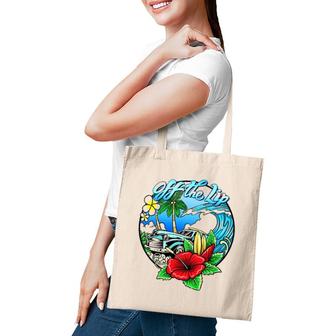 Off The Lip Surf Wagon Tote Bag | Mazezy