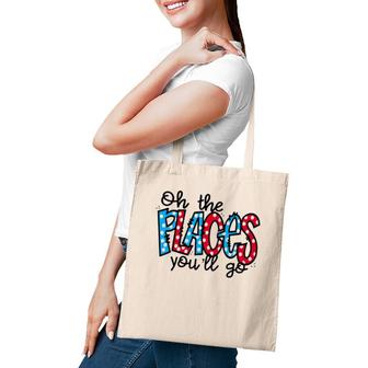 Oh The Places You Will Go Reading Teacher Tote Bag | Mazezy
