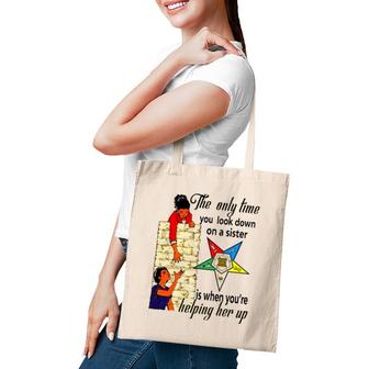 Order Of The Eastern Star Oes Ring Diva Sisters Of Color Tote Bag | Mazezy CA