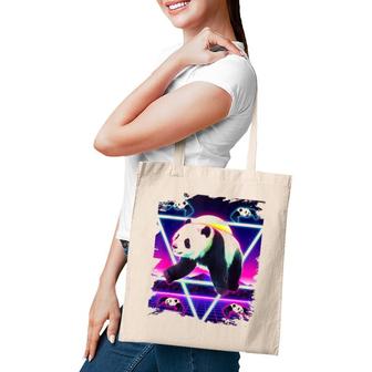 Panda Rave Raving Panda Tote Bag | Mazezy