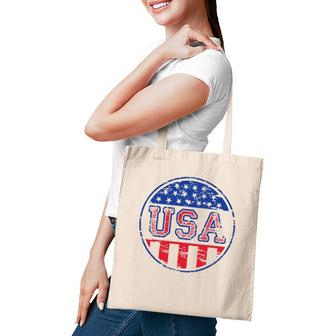 Patriotic America Usa Flag- For Proud Americans Tote Bag | Mazezy DE