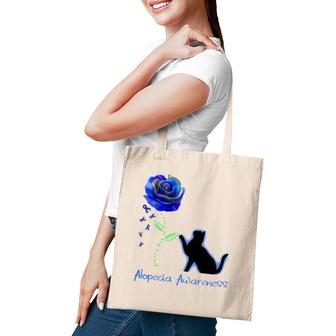 Paws For A Cure Alopecia Awareness Tote Bag | Mazezy