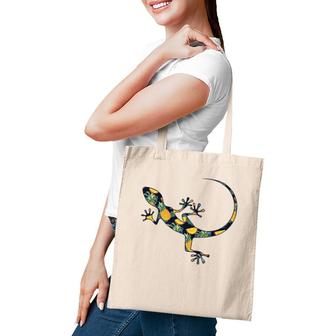 Pineapple Hawaiian Gecko Women Men Print Lizard Girl Gift Tote Bag | Mazezy