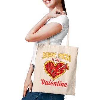 Pizza Is My Valentine Funny Valentines Day Boys Kids Tote Bag | Mazezy