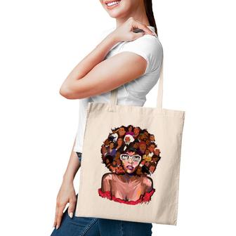 Powerful History Month Pride Dna I Love My Roots Black Women Tote Bag | Mazezy
