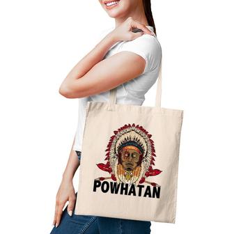 Powhatan Tribe Native American Powhatan Heritage Related Tote Bag | Mazezy