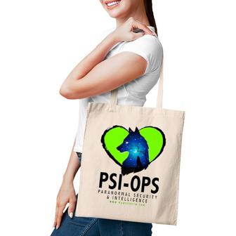 Psi Ops Paranormal Security And Intelligence Tote Bag | Mazezy