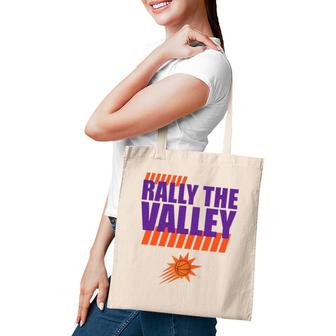 Rally In The Phx Valley Phx Az Basketball Tote Bag | Mazezy