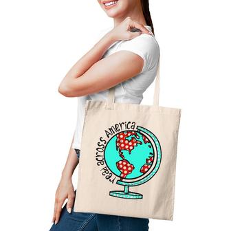 Reads Across That America Reading Lover Teacher Reader Tote Bag | Mazezy
