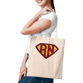 Registered Nurse Superhero - Jersey For Heroic Rn Tote Bag | Mazezy